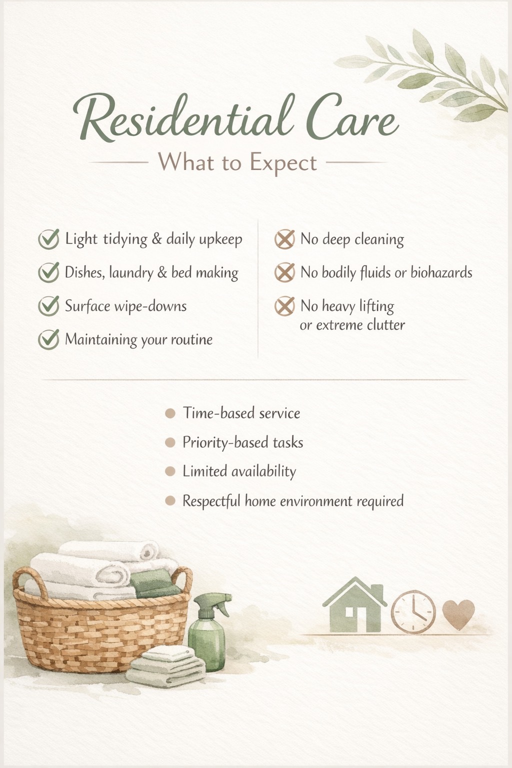 Residential Care - What to Expect